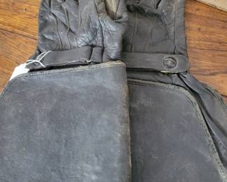 Vintage bikers gloves