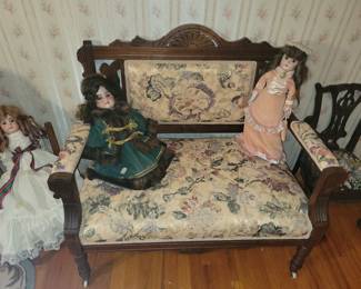 Antique Victorian Settee