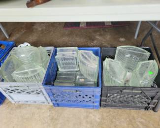 Vingtage glass blocks