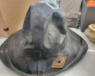 Rubber coal miners hat