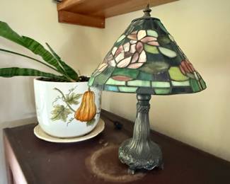 Tiffany style lamp