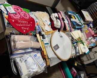 A great selection of household and table linens