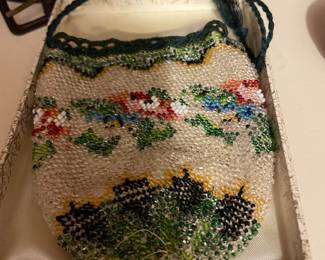 Vintage Beaded Evening Bag