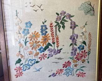 Handmade fireplace screen