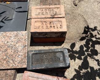 Vintage Acme Ferris Bricks from Fort Worth