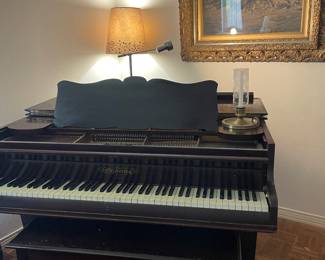 Piano by Chickering & Sons, founded in Boston in 1823 by Jonas Chickering and James Stewart, was the first significant piano manufacturer in America