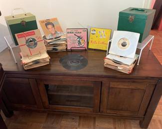 Vintage 45 records