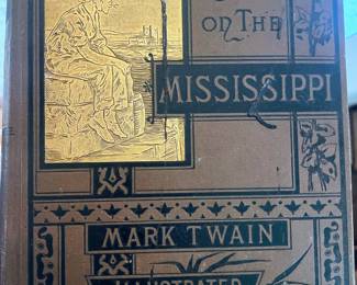 First edition, Mark Twain second printing.