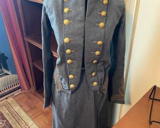 Rare Museum quality Original circa 1890's to 1900's United Sons of Confederate Veterans Ladies uniform