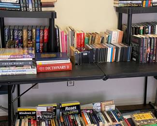 Books both soft and hardback