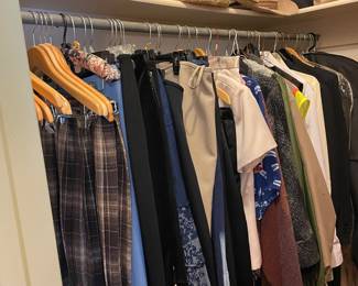 Both Men's and Women's clothing