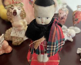 Porcelain Scottish Boy figurine
