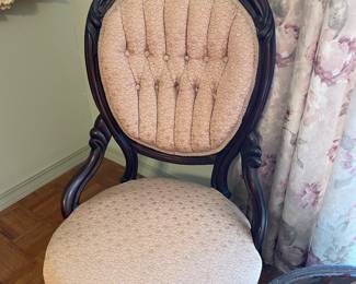 Antique Victorian 19th Century Parlor Chairs
