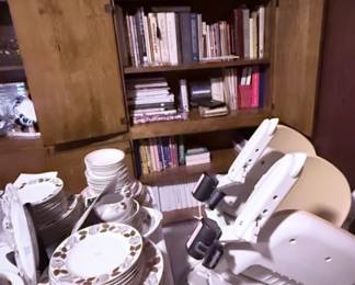 Chair Lifts and Bookshelf