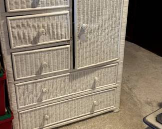 Wicker Dresser