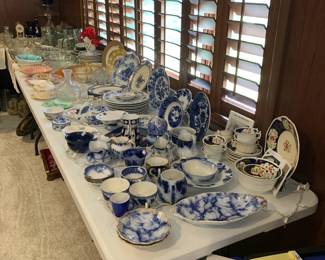 Flow Blue Dishes and More