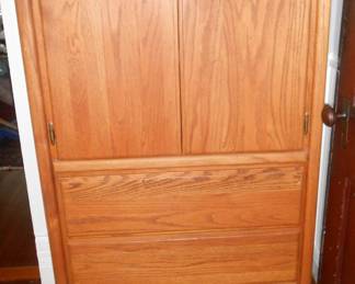 Oak cabinet
