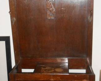 Antique hall tree