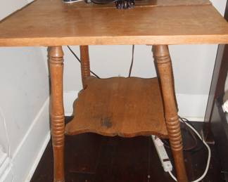 Wooden antique table
