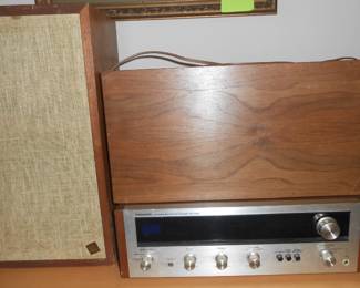 Vintage Pioneer receiver and speakers