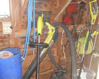 Garage stuff, yard tools