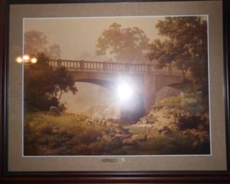 Winberg print, Tranquil Crossing