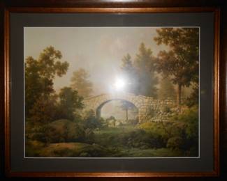 Winberg print, Spanning the Stream of Time