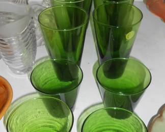 Hand blown glasses