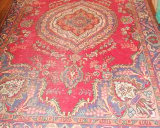 Tabriz wool rug
