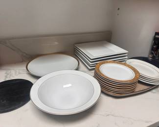 Various table ware