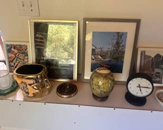 Various decor items