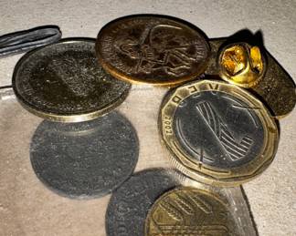 some coins