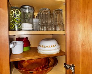 vintage glassware