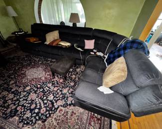 comfy sectional couch