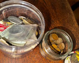 some coins