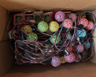 VINTAGE XMAS TREE LIGHTS