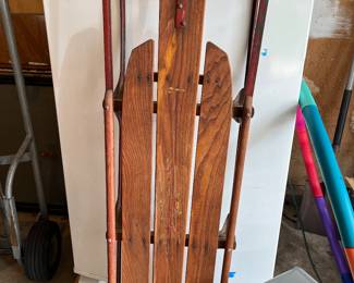 VINTAGE RADIO FLYER SLED