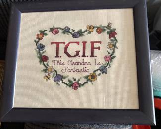 FRAME NEEDLEPOINT
