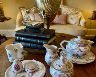 Dresden breakfast tea set