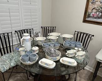 Mikasa dishes & Frankoma mugs