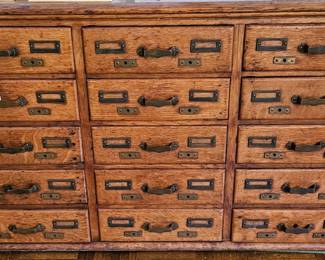 Apothecary cabinet