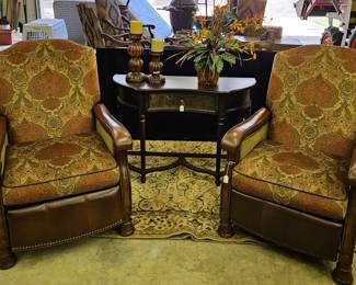Custom upholstery office reclining chairs
