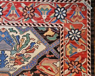 Closer look at the rug