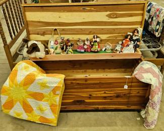 Cedar toy chest