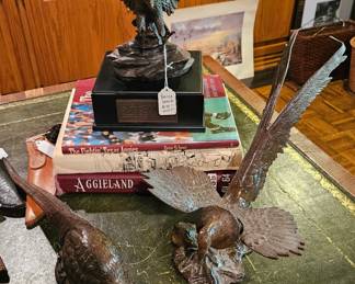 Bronze statues
