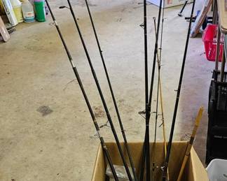 Fishing poles