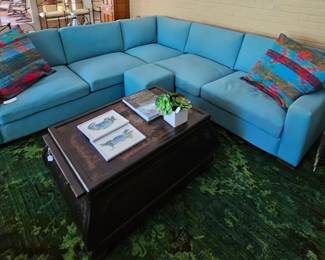 Sectional and look at this rug!