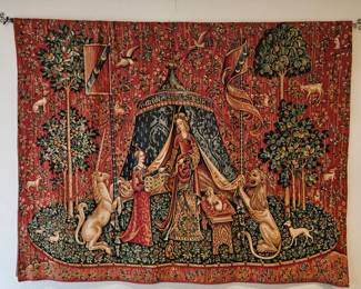 Tapestry wall hanging