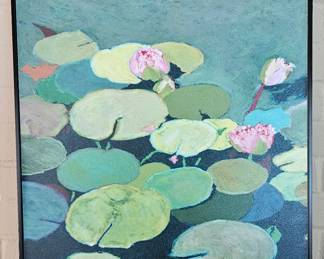 Frogs and lilly pads make us smile