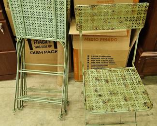 Outdoor (or indoor) cafe chairs